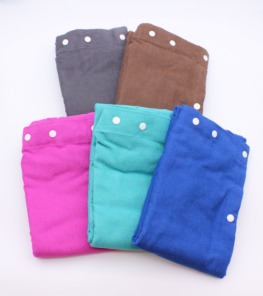 Serviette de bain enveloppante pour femme