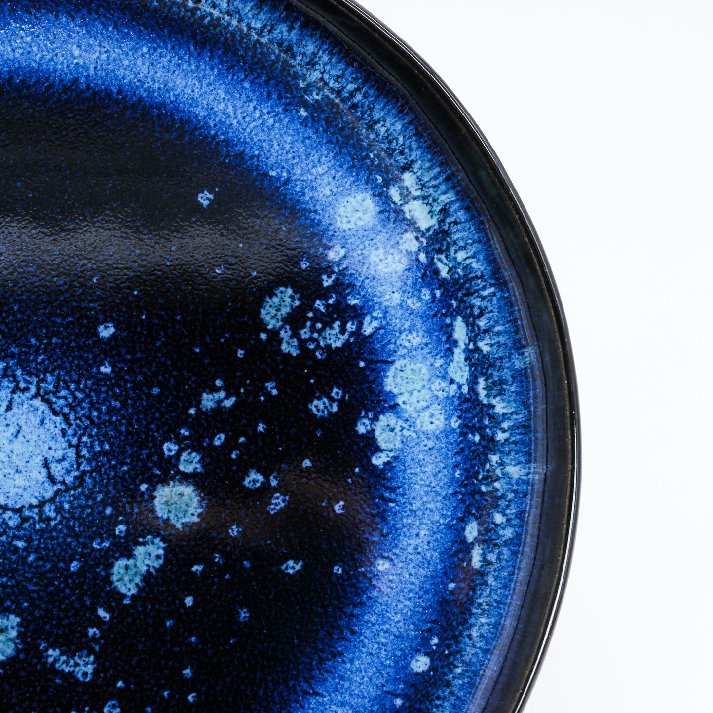 LARGE DISH INDIGO