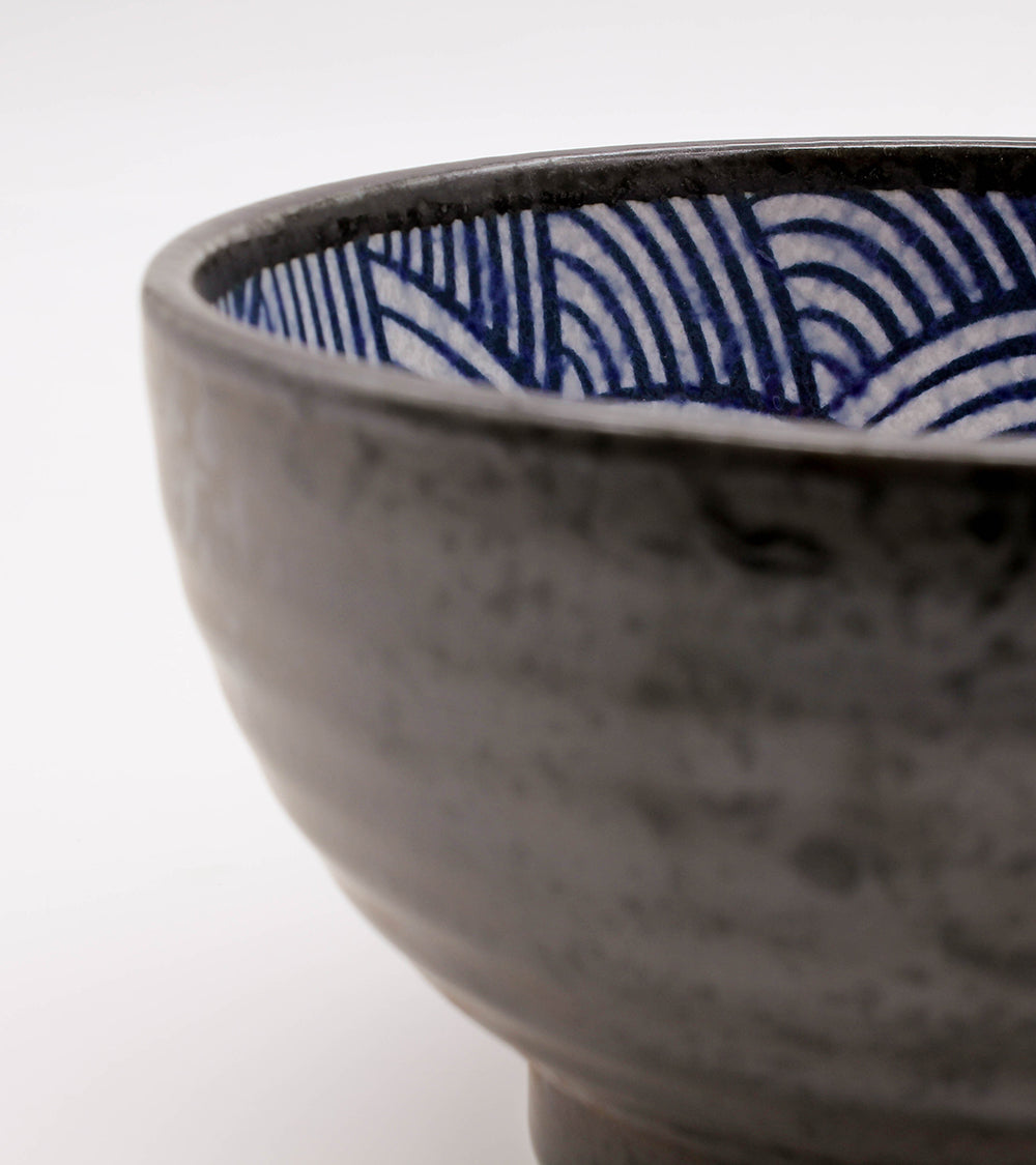 Bol motif vagues Seigaiha