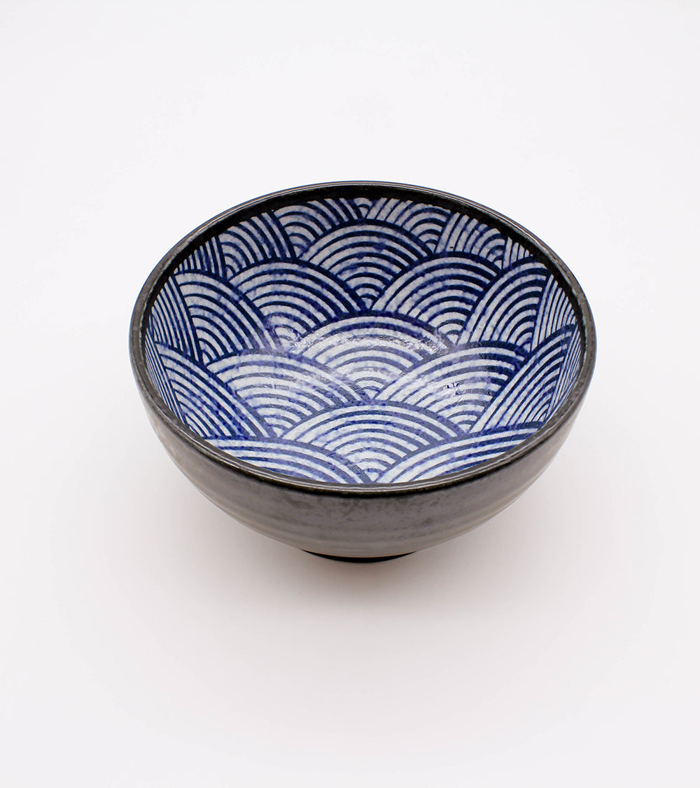 Bol motif vagues Seigaiha