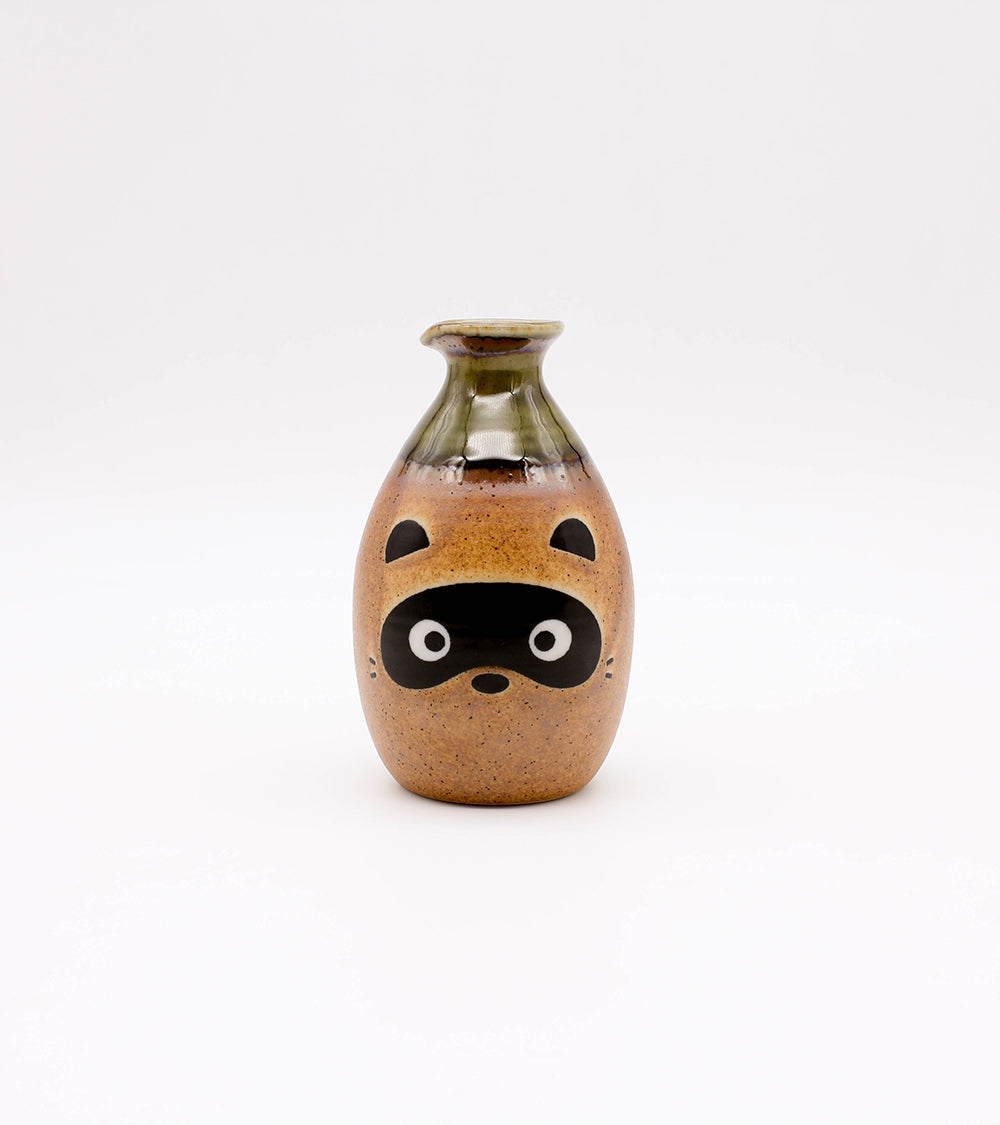 Carafe à saké tokkuri Tanuki