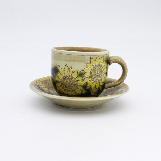 DEMITASSE CUP AND SAUCER HIMAWARI