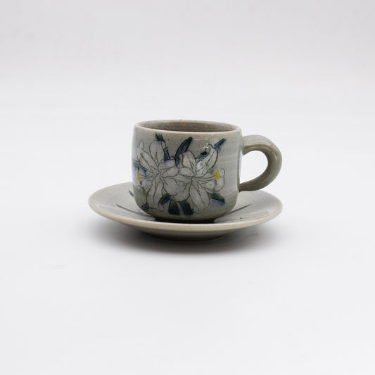 DEMITASSE CUP AND SAUCER YURI