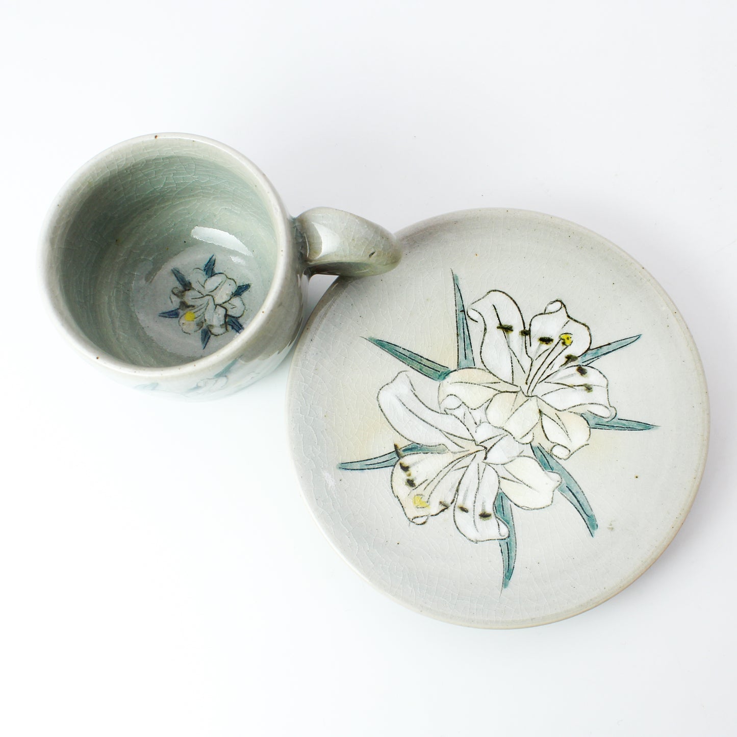 DEMITASSE CUP AND SAUCER YURI
