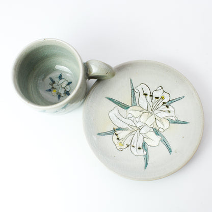 DEMITASSE CUP AND SAUCER YURI