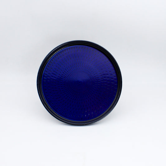 LARGE DISH BLUE