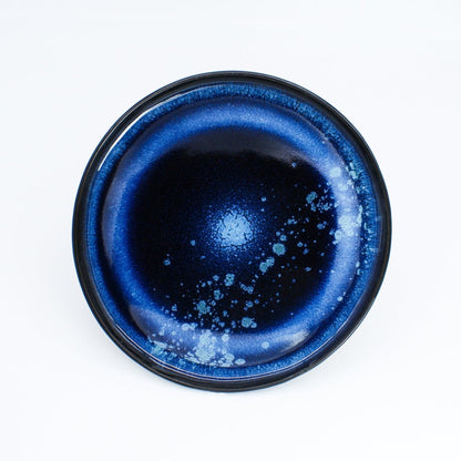 LARGE DISH INDIGO