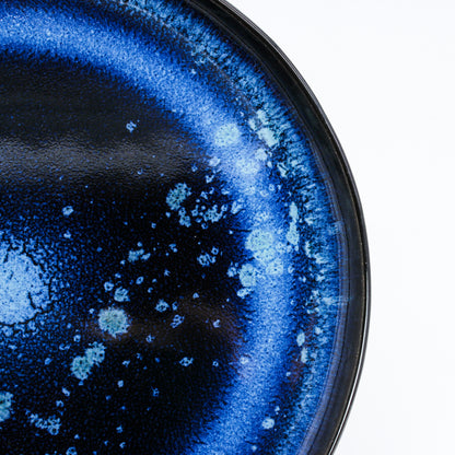 LARGE DISH INDIGO