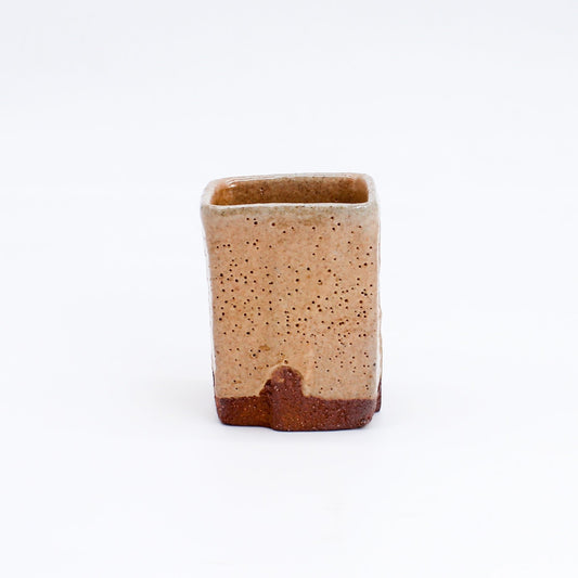 SAKE CUP SQUARE ORANGE